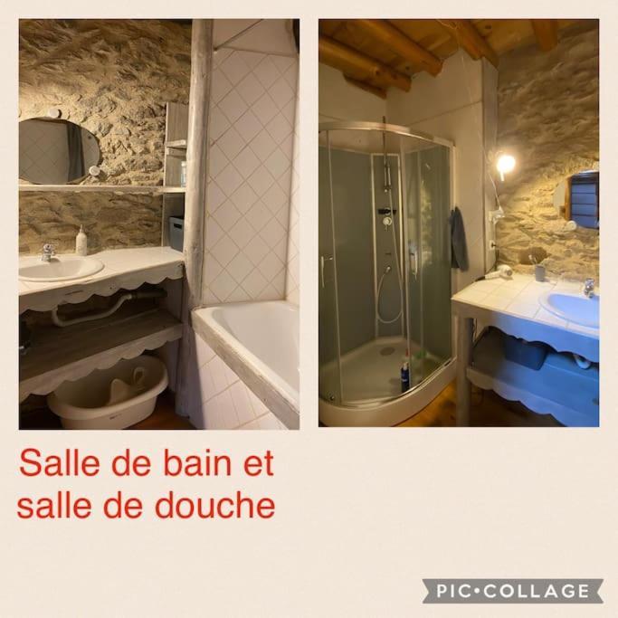 L'Eterlou Authentique Partie De Corps De Ferme 10Pers. Targassonne Exterior foto