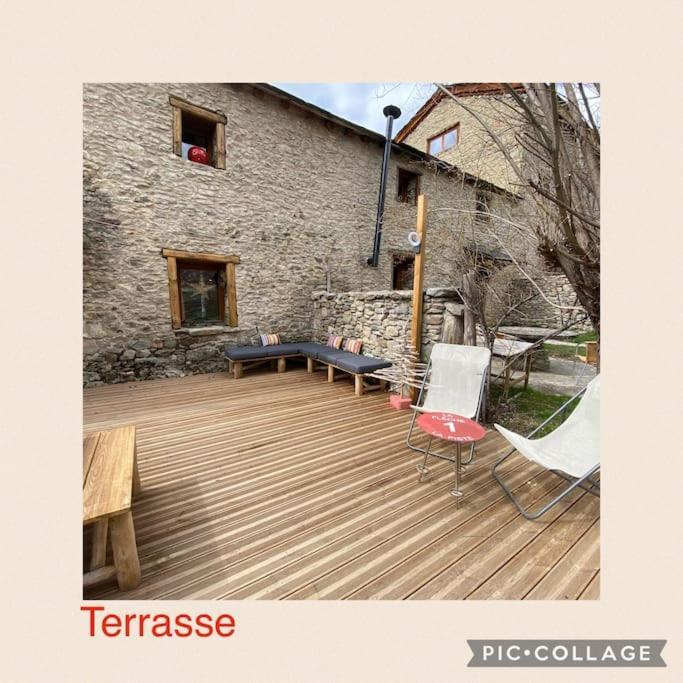 L'Eterlou Authentique Partie De Corps De Ferme 10Pers. Targassonne Exterior foto